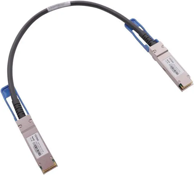 Main image of Wiitek 100GbE QSFP28 DAC Twinax Cable, 0.5 Meter 100GBASE-CR QSFP28 to QSFP28 Passive Copper Cable, Compatible for Cisco QSFP-100G-CU0.5M, Ubiquiti, Mikrotik, Netgear, Supermicro, Open Source Switches