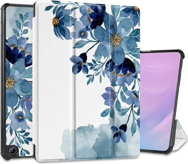 Main image of Yebiseven Case for  Fire Max 11 2023(Only Compatible with 13th Generation Tablet), Shockproof Tablet Protective Cover with Trifold Stand & Auto Sleep/Wake, Blue Floral