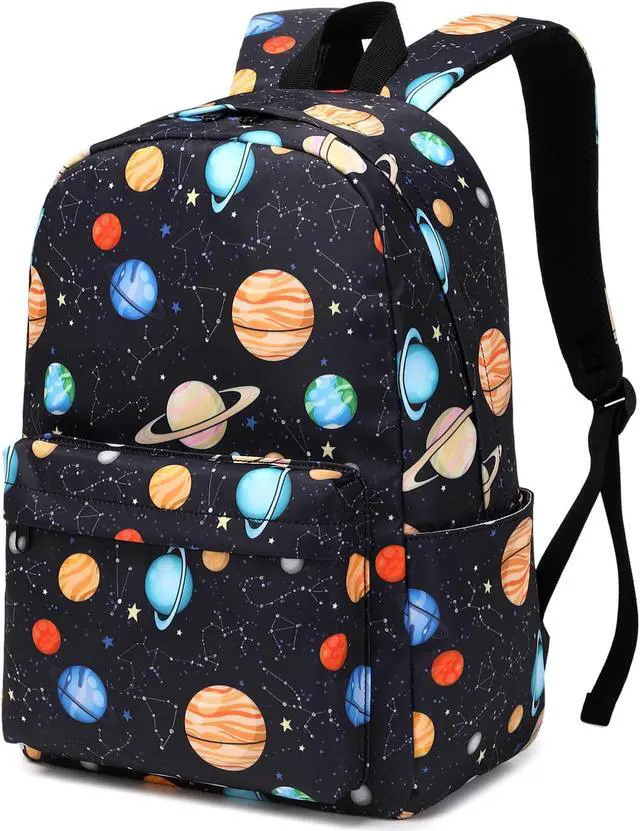 Main image of Yusudan Planets School Backpack for Girls Women, Kids Teens School Bags College Bookbags Ladies Laptop Backpacks