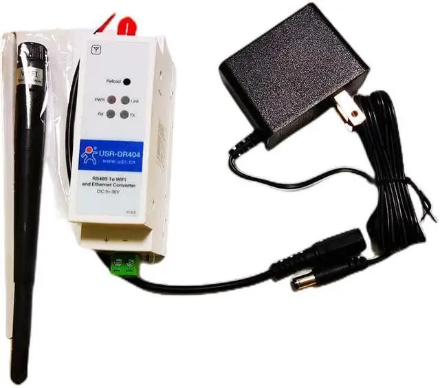 Main image of Lubeby Smart USR-DR404 1-Port RS485 to 802.11 a/b/g/n WLAN Serial Device Server