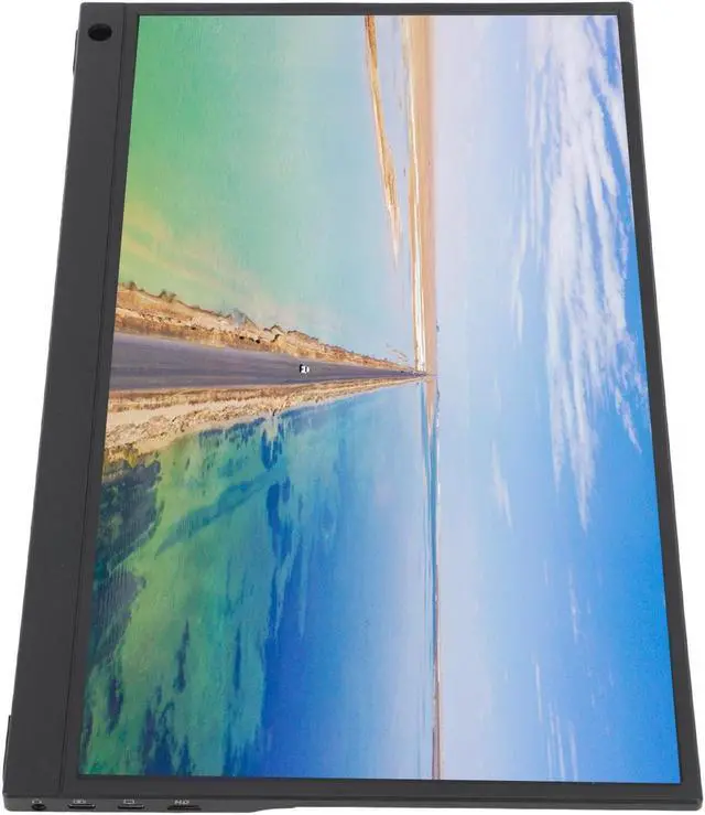 Alt view image 3 of 5 - 15.6 Inch Portable Monitor with Touchscreen, HDR Display, Dual Screen Usage, Mobile Screen Projection, Wide Compatibility, Lightweight and Portable