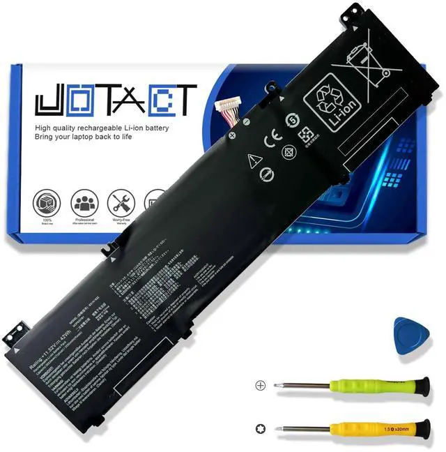 Main image of JOTACT B31N1822 Laptop Battery Compatible with Asus ZenBook Flip 14 Q406 Q406DA UM462 UX462 UX462D UX462DA UM462DA UM462DA-AI012T UM462DA-AI023T UM462DA-AI017T UM462DA-AI037T AI028T 11.52V 42Wh