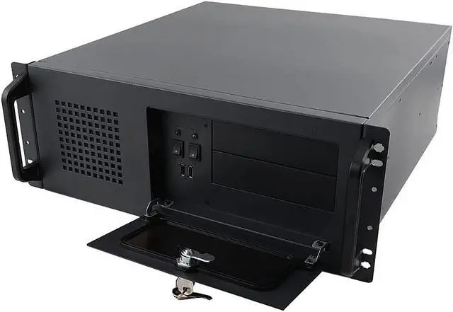 Main image of SUDEG 4U Wall Mount Network Cabinet, Server Rack Enclosure with Locking Door Side Panels&7 x 3.5 HDD Drive Bays with 80 mm Fan,SL-450A