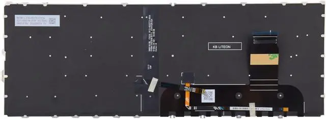 Alt view image 3 of 5 - Black Replacement Keyboard Compatible with HP EliteBook 745 G7, 745 G8, 840 G7, 845 G7, 840 G8, 845 G8, ZBook Firefly 14 G7, ZBook Firefly 14 G8 with Backlight and Pointer No Frame