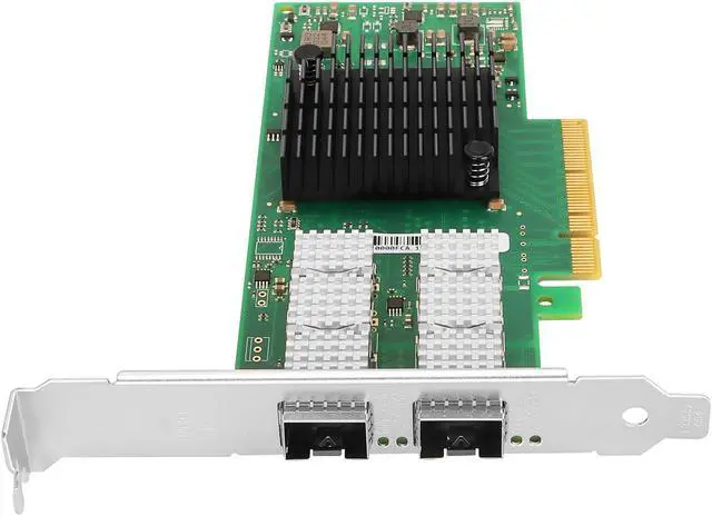 Alt view image 2 of 5 - Vogzone 25GbE NIC Card for Mellanox MCX4121A-ACAT, PCIe 3.0 x8 25Gb Ethernet NIC with Mellanox ConnectX-4 Lx Chipset, Dual SFP28 Network Card Support RDMA
