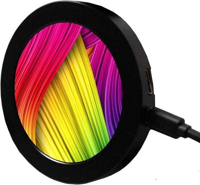 Alt view image 2 of 5 - VSDISPLAY 2.8 Inch Round LCD Display Screen 480x480 IPS for PC Computer Case Building CPU/GPU Temperature Sensor Panel DIY Accessories