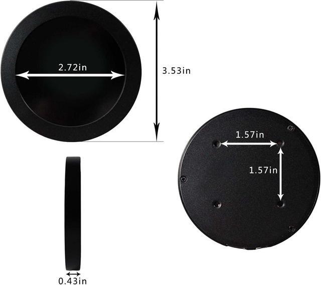 Alt view image 3 of 5 - VSDISPLAY 2.8 Inch Round LCD Display Screen 480x480 IPS for PC Computer Case Building CPU/GPU Temperature Sensor Panel DIY Accessories