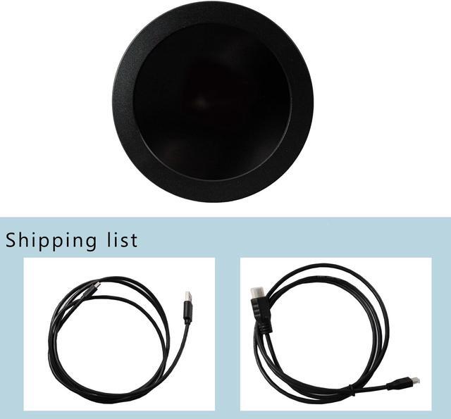 Alt view image 5 of 5 - VSDISPLAY 2.8 Inch Round LCD Display Screen 480x480 IPS for PC Computer Case Building CPU/GPU Temperature Sensor Panel DIY Accessories