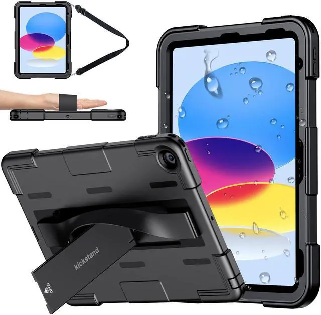 Main image of WAVELIFE Designed for iPad 10th Generation Waterproof Case-10.9" Cover with Screen Protector, Hand Strap & Stand for iPad 10th Gen (2022)-Heavy Duty Shockproof Protection