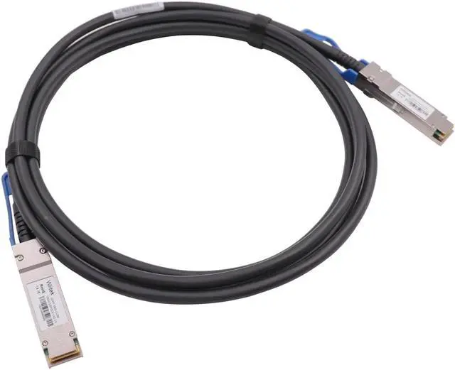 Main image of Wiitek 100GbE QSFP28 DAC Twinax Cable, 3 Meter 100GBASE-CR Passive Copper Cable, Compatible for Mellanox MCP1600-C003, Blue Pull Tab