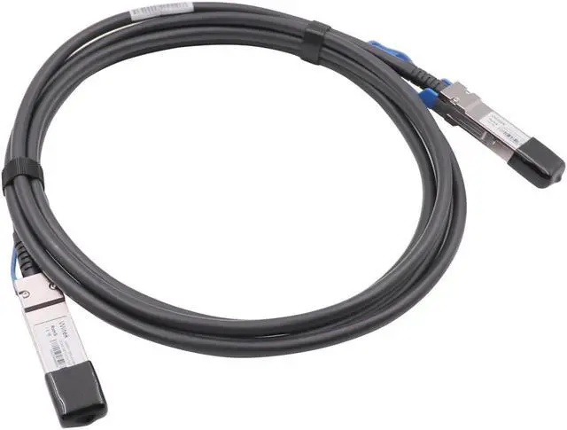 Alt view image 2 of 5 - Wiitek 100GbE QSFP28 DAC Twinax Cable, 3 Meter 100GBASE-CR Passive Copper Cable, Compatible for Mellanox MCP1600-C003, Blue Pull Tab