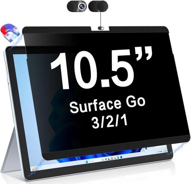 Main image of ZOEGAA Magnetic Privacy Screen Protector Compatible with surface go 10 inch, Removable&Reusable Anti Blue Light Filter
