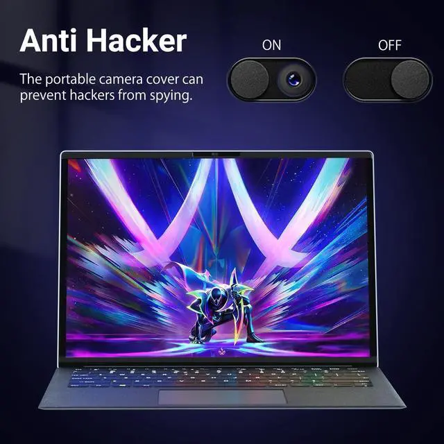 Alt view image 3 of 5 - ZOEGAA Magnetic Privacy Screen Protector Compatible with surface go 10 inch, Removable&Reusable Anti Blue Light Filter