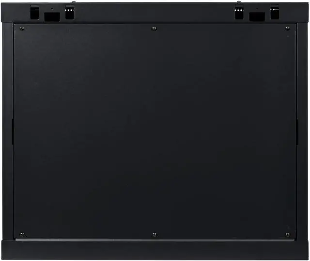 Alt view image 5 of 5 - 9U Professional Wall Mount Network Server Cabinet Enclosure 19-Inch Server Network Rack 16-Inches Deep Black (Fully Assembled)