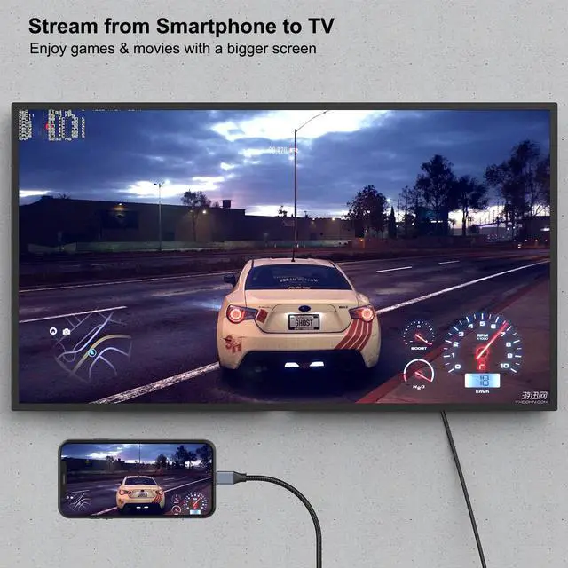 Alt view image 3 of 5 - BENFEI 5 Pack USB-C to DisplayPort 6 Feet Cable(8K@60Hz 4K@144Hz), USB Type-C to DisplayPort Cable [Thunderbolt 3/4/5 Compatible] with iPhone 15 Pro/Max,MacBook Pro/Air 2023,iPad Pro,iMac,S23,XPS 17