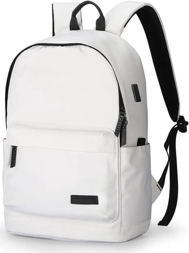 Main image of Muzee School Backpack Lightweight Travel Daypack Student Rucksack Laptop Backpack For 15.6 Inch Laptop (off white)