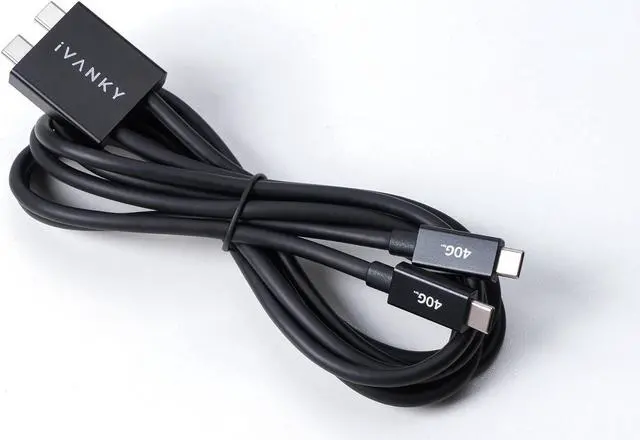 Main image of IVANKY Dual USB-C Thunderbolt 4 Cable for FusionDock Max 1, 1.2m