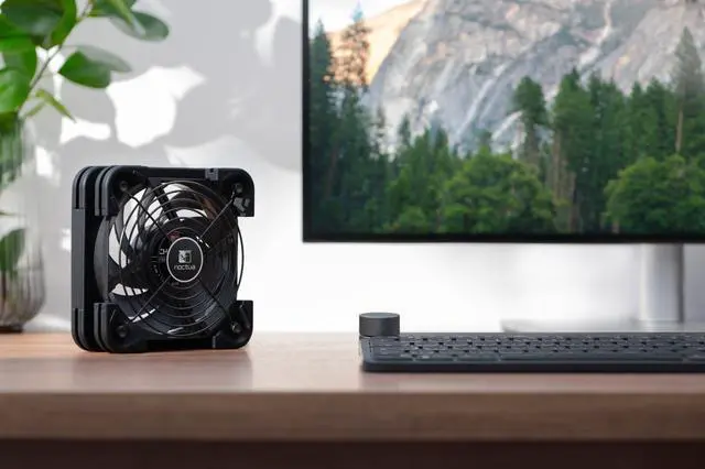 Alt view image 4 of 5 - Noctua NV-FS2, Multi-Purpose Fan Set for Device Cooling with Award-Winning NF-A12x25 120mm Fan, Anti-Vibration Gasket and Pads, Fan Grill and NA-FC1 Speed Controller (Black)