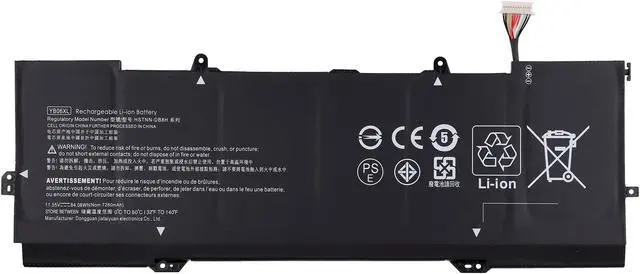 Main image of Vvsialeek YB06XL 84.08Wh Laptop Battery Compatible with HP Spectre X360 15-CH 15-CH002TX 15-CH013TX 2018 Series Notebook 928427-271 YBO6XL YB06084XL TPN-Q200 926372-855