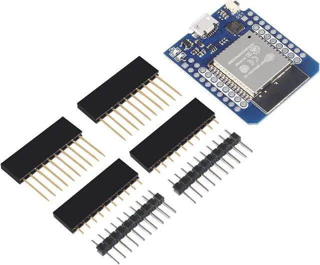 Alt view image 3 of 5 - ACEIRMC D1 Mini NodeMCU ESP32 ESP-WROOM-32 WLAN WiFi Bluetooth IoT Development Board 5V Compatible for Arduino (10pcs)