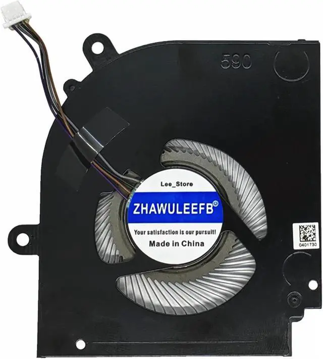 Alt view image 3 of 5 - ZHAWULEEFB New Laptop CPU+GPU Cooling Fan for MSI Stealth 15M A11UEK 15M A11UEK-009 15M A11UEK-280 15M-A11UEKV 15M-A11SEK 15M-A11SDK MS-1562 MS-1563 Series BS5405HS-U4X BS5405HS-U4W DC 5V 1A Fan