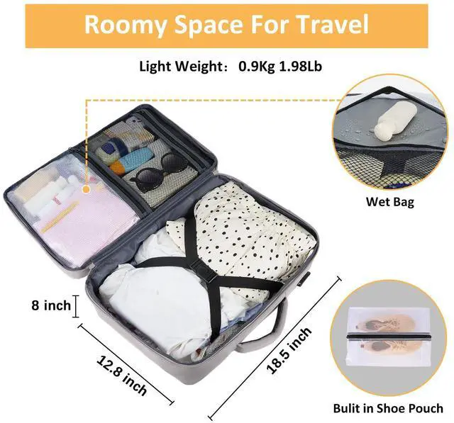 Alt view image 4 of 5 - Taygeer Laptop Backpack Purse for Women, Backpack for College Essentials with 17.3inch Laptop Compartment, Travel Mochila Airline Approved CarryOn Work Bag for Nursing Doctor Business Travel, Brown