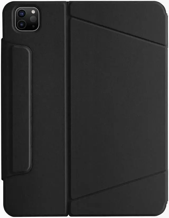 Alt view image 2 of 5 - UNIQ iPad Pro 11 Inch Case (5th Generation Black) | Uniq RYZE Elevation+ Integrated Foldable Case