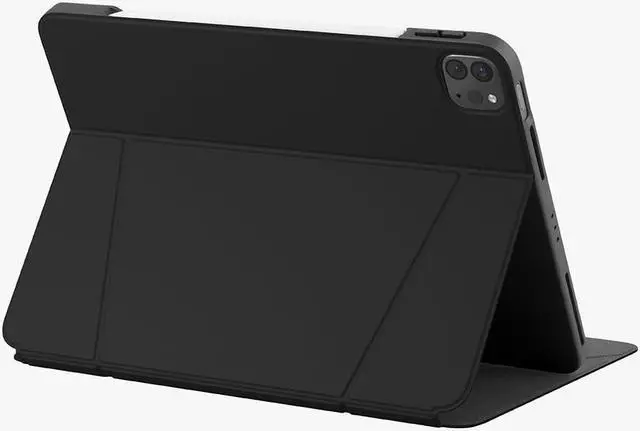 Alt view image 5 of 5 - UNIQ iPad Pro 11 Inch Case (5th Generation Black) | Uniq RYZE Elevation+ Integrated Foldable Case