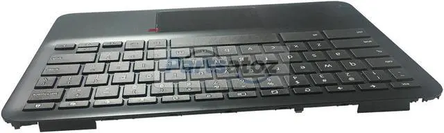 Alt view image 3 of 5 - Partsatoz Laptop Palmrest Upper Case Top Cover with US Keyboard Touchpad Assembly Replacement for HP Chromebook 11MK X360 G3 EE MediaTek M49312-001