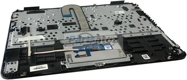 Alt view image 4 of 5 - Partsatoz Laptop Palmrest Upper Case Top Cover with US Keyboard Touchpad Assembly Replacement for HP Chromebook 11MK X360 G3 EE MediaTek M49312-001