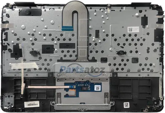 Alt view image 2 of 5 - Partsatoz Laptop Palmrest Upper Case Top Cover with US Keyboard Touchpad Assembly Replacement for HP Chromebook 11MK X360 G3 EE MediaTek M49312-001