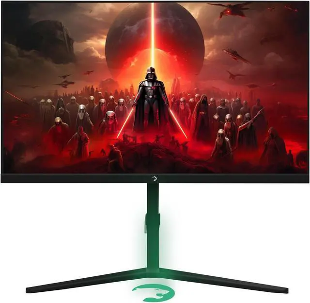 Main image of GAMEPOWER Rapid 27 inch Gaming Monitor 360Hz 1ms, 1080P Flat IPS, HDR10 Height/Tilt/Swivel/Pivot Adjustable RGB Anti-Glare Display, HDMI/DP/USB, FreeSync, G-Sync, 350 cd/m2 Bright LEDs, Laser Logo