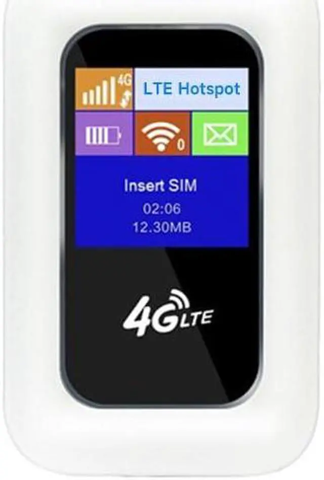 Main image of HOSAYA R801 Portable WiFi Modem Color LCD Display Built-in Battery 4G LTE SIM Card Router 10 WiFi Users High Speed Portable Travel Hotspot Mini Router Unlocked 4G mifi (R801)