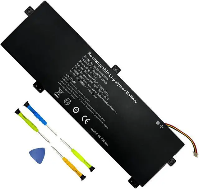 Main image of HPXXDJA H-4886280P 4886280P Laptop Battery Replacement for Gateway GWTN156-11BK GWTN156 RTDPART Series U3576127 U3576127PV U3576127PV-2S1P 2ICP4/76/127