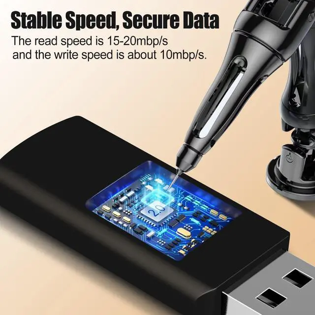 Alt view image 2 of 5 - EASTBULL 1GB USB Flash Drive Bulk Thumb Drives 100 Pack with Lanyards USB 2.0 Jump Drive 1GB Memory Sticks Zip Drive Pen Drive for Storage and Backup Gold 100PCS 1GB