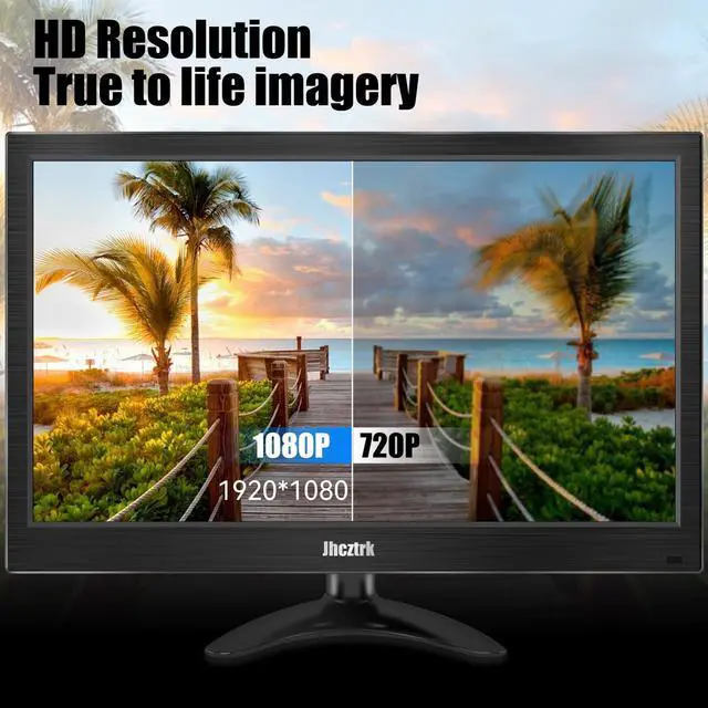 Alt view image 2 of 4 - Jhcztrk 14 Inch Touchscreen Portable Monitor 1080P Touchscreen Display, 350cd/m², HDR, HDMI USB C, Built-in Speakers, VESA Compatible, Travelling Second Monitors for Laptops and Mobile Phones