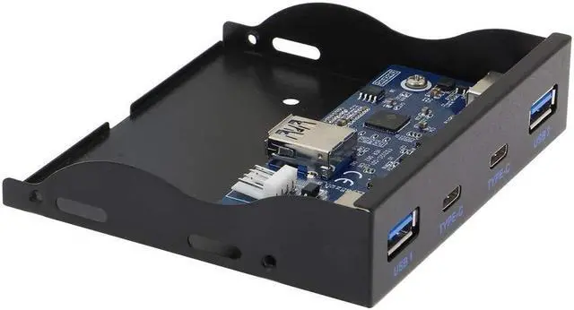 Alt view image 2 of 4 - SEDNA - USB 3.1(Gen I) 4 Port Internal Hub (2 x Type A + 2 x Type C) (Floppy Bay)