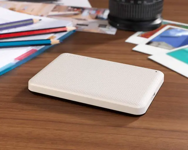 Alt view image 5 of 5 - Toshiba Canvio Advance 1TB Portable External Hard Drive USB 3.0, White - HDTCA10XW3AA
