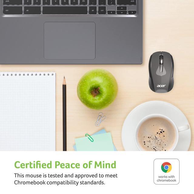 thumbnail image 2 of Acer RF Wireless Mouse M501 - Works With Chromebook, Windows & Mac 2 of 10