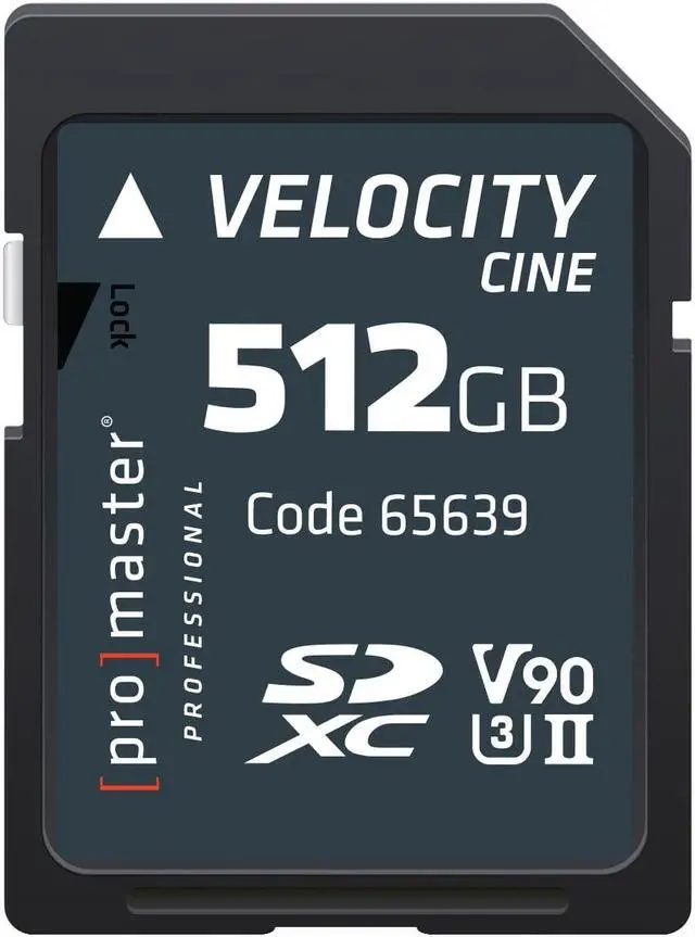 Main image of ProMaster SDXC 512GB Velocity CINE