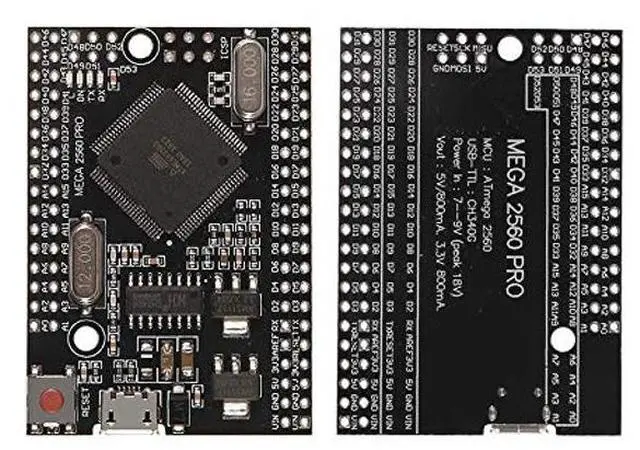 Alt view image 3 of 5 - AITRIP MEGA 2560 PRO Embed CH340G/ATMEGA2560-16AU Chip with Male Pin headers Compatible for Arduino Mega2560 Module (2pcs)