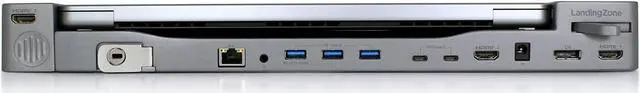 Alt view image 3 of 5 - LandingZone Docking Station for The 14-inch M1 & M2 & M3 Pro/Max & M4/M4 Pro/M4 Max MacBook Pro & M [MacBook Model A2442, A2779, A2992, A3112, A3401, A3185] - New Firmware