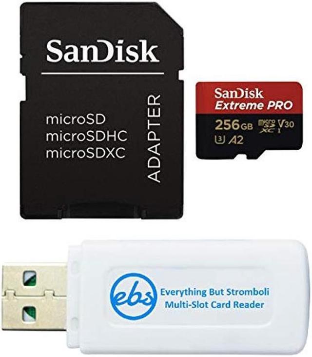 SanDisk Extreme Pro 256GB Micro SD Memory Card for GoPro Hero 9 Black  Camera Hero9 UHS-