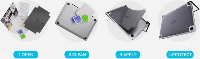 Alt view image 4 of 5 - WaveBlock iBlock Protection Sticker for iPad Pro 6 M2 12.9"