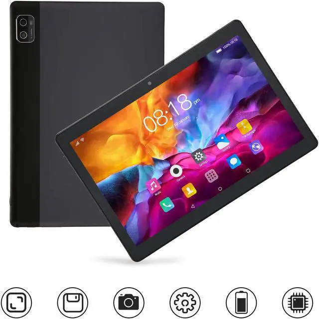 Alt view image 2 of 5 - Yoidesu P50 10.1 Inch Tablet, 1GB RAM, 16GB ROM, 1080p Display, 4500mAh Battery (Black, Android 5.1 Lollipop)