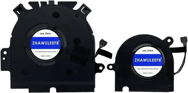 Main image of ZHAWULEEFB New Compatible CPU+GPU Cooling Fan for Lenovo Ideapad Yoga C940-14IIL Quiet 5H40S19974 ND55C57-18L29 ND55C56-18L28 DC5V 0.5A Fan