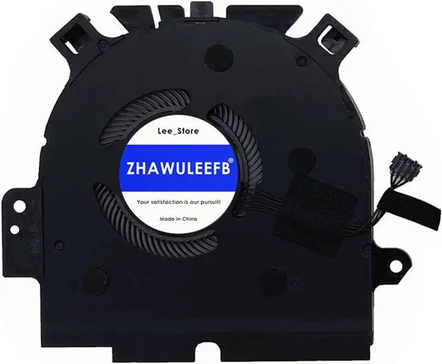 Alt view image 3 of 5 - ZHAWULEEFB New Compatible CPU+GPU Cooling Fan for Lenovo Ideapad Yoga C940-14IIL Quiet 5H40S19974 ND55C57-18L29 ND55C56-18L28 DC5V 0.5A Fan