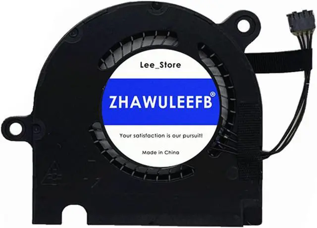 Alt view image 4 of 5 - ZHAWULEEFB New Compatible CPU+GPU Cooling Fan for Lenovo Ideapad Yoga C940-14IIL Quiet 5H40S19974 ND55C57-18L29 ND55C56-18L28 DC5V 0.5A Fan