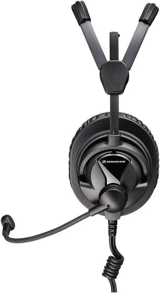 Alt view image 2 of 4 - Sennheiser HME 27 | Pre-Polarized Condenser Broadcat Cardioid Headset Microphone Without Connection Cable