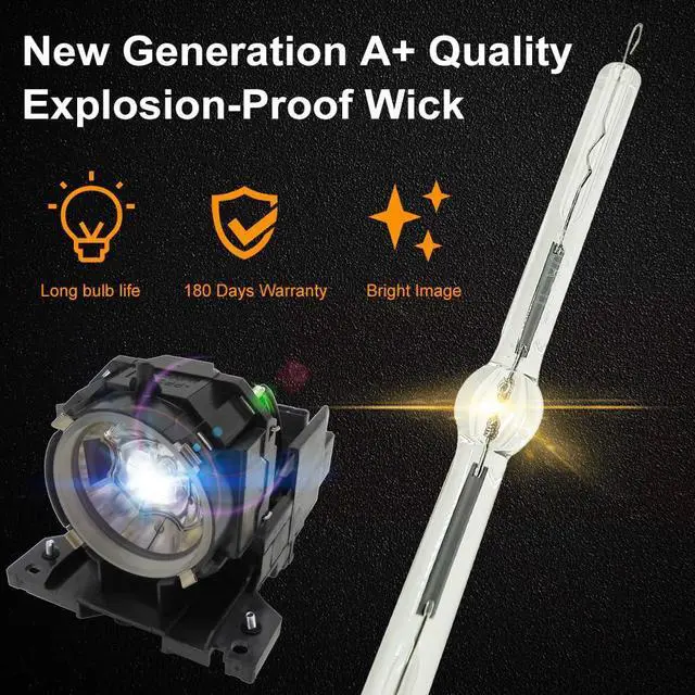 Alt view image 3 of 5 - CTLAMP A+ Quality splamp-046/splamp-038 Professional Replacement Projector Lamp Bulb with Housing Compatible with SP-LAMP-046/SP-LAMP-038 INFOCUS IN5104 / IN5108 / IN5102 / IN5106 / IN5110